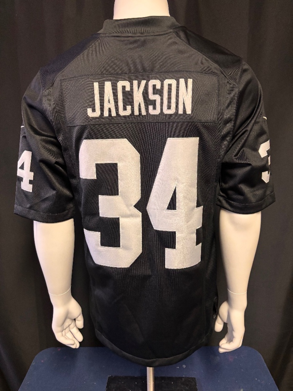 Awesome mens small Nike On Field Bo Jackson Raiders football jersey